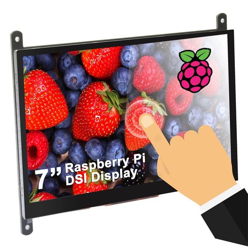 OSOYOO7インチTFTタッチスクリーンDSIコネクタLCDディスプレイモニター800x480解像度ラズベリーパイ233B+raspberrypi4用日本語説明書付き