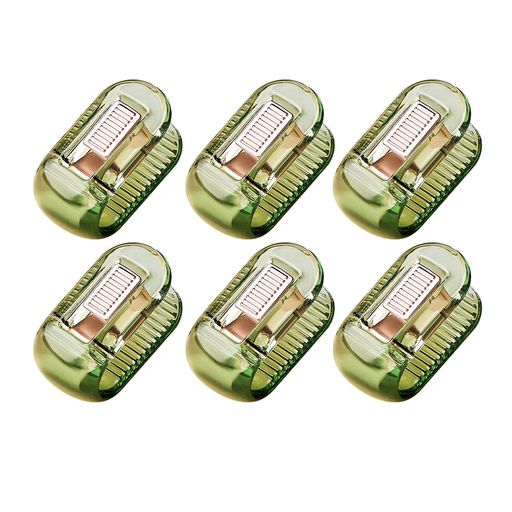 布団クリップシーツクリップ6個セット布団ずれ防止滑り止め固定器シーツズレ防止厚手おしゃれ透明(グリーン)