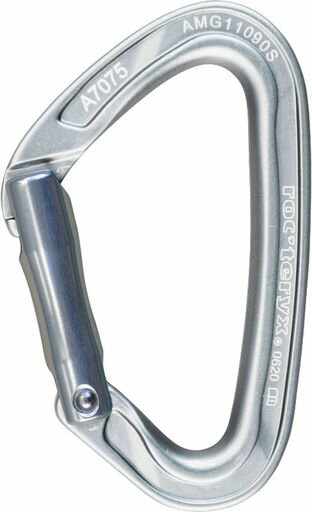 ロックテリクス(Roc’Teryx)クライミング登山カラビナライトテックノーズフリーシルバー(SL)RTAMG11090