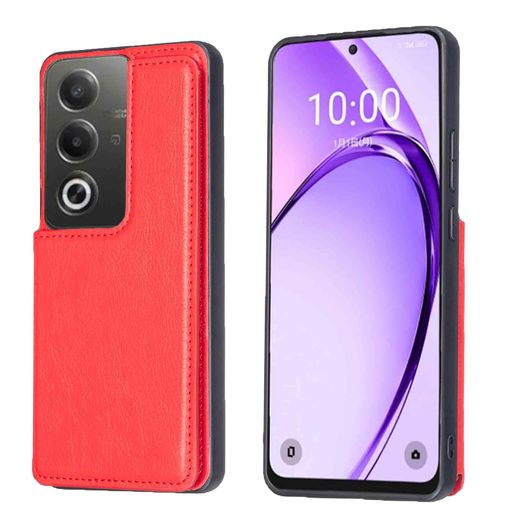  Viesa �w�ʃJ�[�h�P�[�XA3 A3Pro5G A402OP CPH2639�Ή�OPPO�X�}�z�o�b�N�J�o�[(���b�h)�|�P�b�g���[�t���w�ʃJ�o�[���u���X�^���h�@�\�w�ʌ^�P�[�X�y�V���o�C�����C���o�C���I�b�|a3proRED