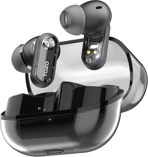 TOZO CRYSTAL PODS ワイヤレスイヤホン 2025 極上の音体験 透明感丸みデザイン ANC/ENC搭載 ノイズキャンセリング 外音取り込みモード 専用アプリ対応 EQカスタマイズ タッチ制御 IPX4防水規格 BLUETOOTH 5.4 TOZO CRYSTAL PODS ワイヤレスイヤホン 2025 極上の音体験 透明感丸みデザイン ANC/ENC搭載 ノイズキャンセリング 外音取り込みモード 専用アプリ対応 EQカスタマイズ タッチ制御 IPX4防水規格 BLUETOOTH 5.4