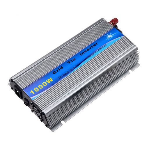 Y H1000WグリッドタイインバーターMPPT26V〜36V純正弦波インバーターDC15-28V入力AC90-140V出力48Hz〜62Hz自動LEDインジケーターライトをに適しています【12Vソーラーパネル対応】