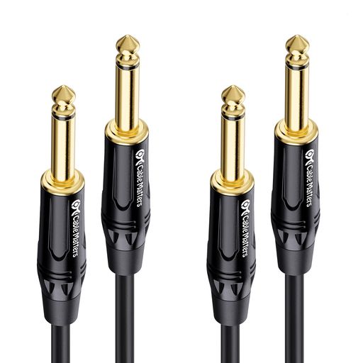 【純粋な音】ギターシールドは二重フォイルと編組シールドを組み合わせた構造で、EMI電磁ノイズから保護できます。使用された無酸素銅(OFC)導体が純粋な音を生み出して、ポリエチレン絶縁体が高周波応答を改善でき、最高の音質をお楽しめます。 【優れた耐久性】シールド ギターはPVCケーブルジャケットを使って、柔軟性に優れ、ねじれから保護でき、ケーブルの摩耗や断線、ねじれを防ぎます。ベース シールドが金メッキプラグを採用、ギター ケーブルの性能が高まり、エラーフリーのデータ転送も実現し、長期使用でも酸化等による接触不良、信号劣化の心配がなく、安全な接続を提供します。 【幅広い互換性】エレキギター シールドは6.35mmモノラル標準ジャックが搭載されたギター、ベース、マンドリン、キーボード、ウクレレ、ペダルボード、アンプ、電子ドラム、マイク、ギター・エフェクターとその他の楽器に適用します。 【お得な2本セット】2個セットのベースケーブルはコストパフォーマンスが高く、2つの楽器を同時にミキサーに接続する際にも便利。使用していないときは簡単に巻いて保管でき、予備としても最適です。