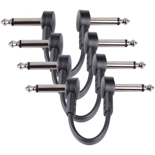 【高品質なサウンドと耐久性】防腐処理されたメッキL型コネクターを採用し、優れた接続安定性と長寿命を実現。高音質なオーディオ信号をしっかりと伝送します。 【省スペースなフラットリボン設計】薄い平型ケーブルは、エフェクターボード上の隙間を有効活用し、配線をスッキリと整理できます。ギターサウンドを向上させながら、見た目も美しく保ちます。 【純粋な音質伝達】耐久性と柔軟なPVCジャケットの外装により、ギターパッチコードの純粋な信号の透明性と長期的なパフォーマンスを保証します。 【無騒音シールド技術】ノイズをカットする遮蔽技術と、耐久性のある柔らかいPVCジャケットを装備。信号の透明度を保ち、長期間にわたり安定したパフォーマンスを発揮します。 【頑丈で耐久性のある設計】太い芯線を採用した高耐久オーディオプラグと「In=OutTechnology」を搭載。成形されたTS6.35mmL型プラグと、耐久性を高めるストレスリリーフ(補強)構造により、柔軟性と強度を兼ね備えています。ギターエフェクター用パッチケーブルとしてだけでなく、マイク、アンプ、ミキサーなど、幅広い機器の音声信号伝送にも最適です。