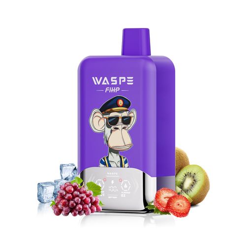 【40000回】電子タバコ 使い捨て WASPE 40000回吸引 vape シーシャ 持ち運び ベイプエンジン 本体 水蒸気タバコ 爆煙 禁煙グッズ 禁煙パイポ Type-C 650mAh 充電式 ニコチンなし タール無し