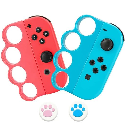 SWITCH FIT BOXING/FIT BOXING 2対応 コントローラー グリップ JOY-CONハンドル スイッチ ジョイコン ボクシングゲームグリップ 操作簡単 人間工学設計 JOY-CON ハンドル 2個セット