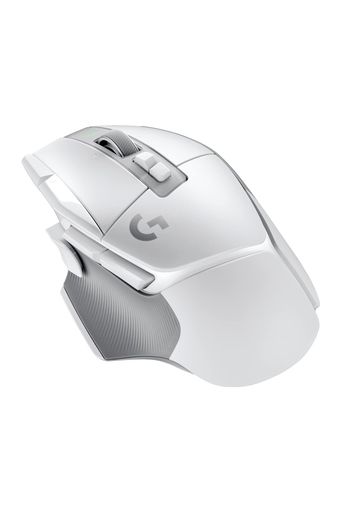 LOGICOOL G ゲーミングマウス G502 X LIGHTSPEED ワイヤレス マウス G502XWL-CRWH LIGHTFORCE ハイブリッドスイッチ HERO 25K センサー 13個プログラムボタン USB TYPE-C 充電
