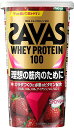 ザバス(SAVAS)ホエイプロテイン100ストロベリー味280g明治