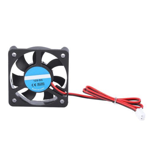 Richer-R3Dプリンタ冷却ファン50mmx50mmx10mm3D冷却ファン2Pin12V4000-6500RPM30dB8-14CFM高速冷却ファン冷却送風ファン3Dプリンタ部品2個セット(2.0)