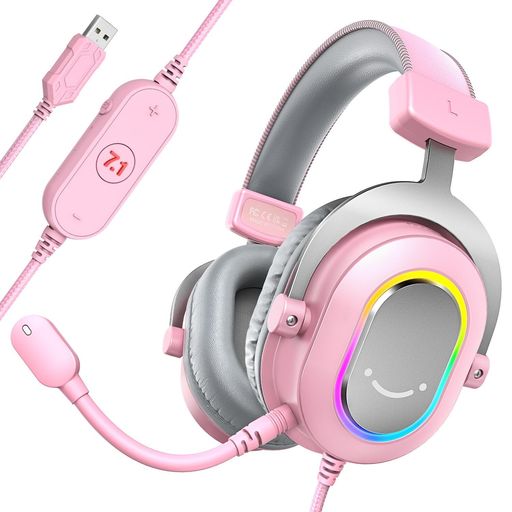 FIFINEߥ󥰥إåɥå7.1ch饦ɥбߥ󥰥إåɥեRGBդǥȥǽPC/PS4/P...