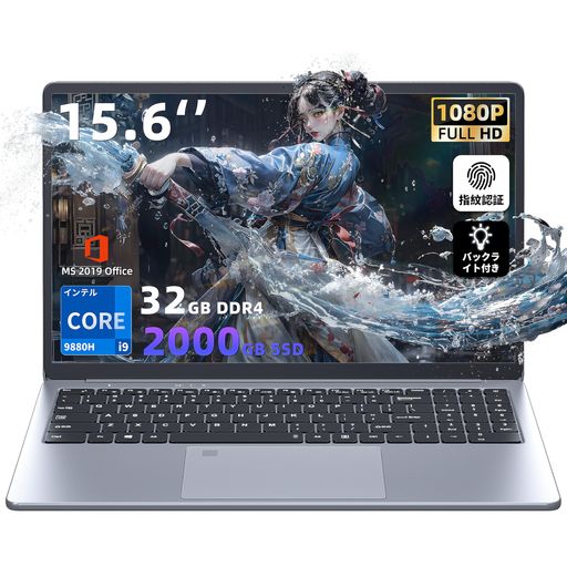 Corei9-9880H15.69ۥΡȥѥ/32GBNvMe®SSD/Windows11&Office2019...