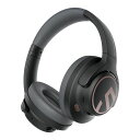 【VGP2024SUMMER金賞】SOUNDPEATS(サウンドピーツ)Spaceワイヤレスヘッドホンアクティブノイズキャンセリング/Bluetooth5.3/ハイレゾ対応(AUX接続時)【最大123時間連続再生】