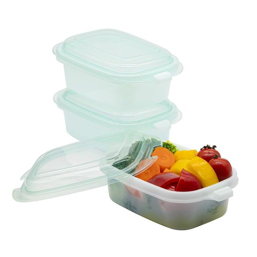 シービージャパン保存容器容量470mlグリーン3個セット電子レンジ対応食洗機対応そのまま食卓に出せるレ..