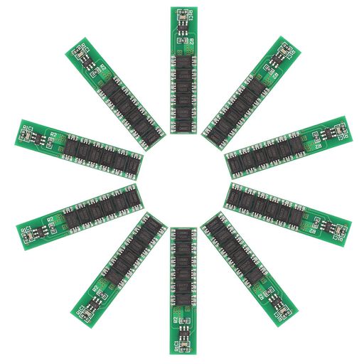 ACEIRMC 1S 3.7V 10A 6MOS 18650 充電器 PCB BMS 保護ボード 18650 リチウムイオンリチウムリポバッテリーセル用 (10個)