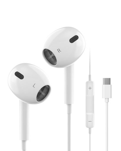 Rakuten - Zninesイヤホンタイプcイヤホン【2025年新バージョンiPhone15/16対応】有線HiFiノイズキャンセリング重低音通話可能通話もクリア音量調節可能快適な装着感人間工学に基づいた絡みにくいイン…