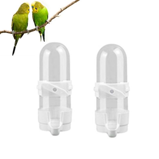 鳥給水器鳥水飲み器水飲み鳥餌入れ自動給水器バードフィーダー小動物水飲みボトルペット給水器インコ文鳥オウムオカメインコセキセイインコ90ml2個セット