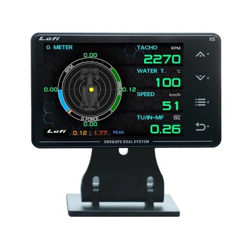  LUFI XS OBD2 ᡼ Ѹ HUD OBD+GPS⡼ إåɥåץǥץ쥤 ¿ǽǥ᡼ ֺܥ...