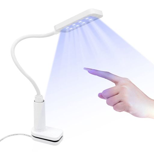 マニキュア用ネイルランプネイルライト器具グースネックとクランプ付きジェルネイル用ネイル用10Wジェルネイルポリッシュ硬化UVドライヤー/5WデイリーリーディングLEDライト、ポータブ… マニキュア用ネイルランプネイルライト器具グースネックとクランプ付きジェルネイル用ネイル用10Wジェルネイルポリッシュ硬化UVドライヤー/5WデイリーリーディングLEDライト、ポータブ…