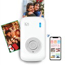 HPRTCP2100フォトプリンターミニスマホ写真プリンターフォトプリンタモバイルポータブルインスタントフォトプリンターかわいいフォトアルバム旅行贈り物(プリン...