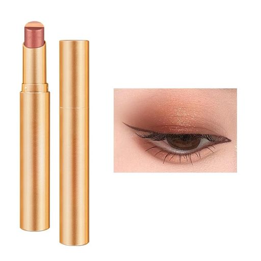 Makeup - グラデーションアイシャドウスティック3色】ナチュラルメイク一目ぼれ防水崩れないクリーム質感すっと伸びるアイライナー兼用、パールセントグロスオールインワンコンシーラートラ…