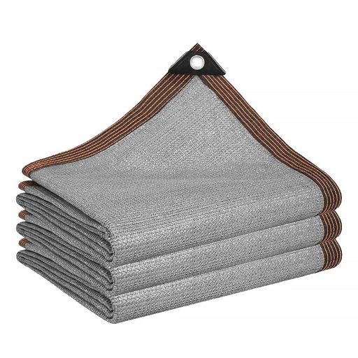 晨陽小店遮光ネット3M*3M日除けシェード屋外農業園芸用グレーシェード高密度ポリエチレン紫外線から守るベランダ窓カーポートルーフヤードパーティーなどに最適サイズには1M2M3M4M5M6Mが…