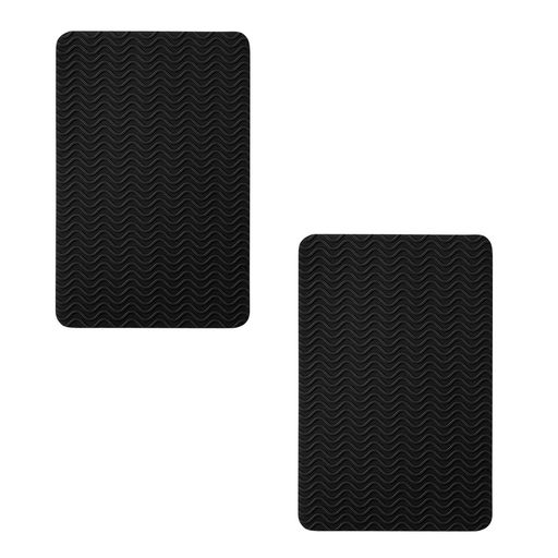 SaveSooo靴底滑り止め靴すべり止め靴底補修2枚入り148*98mm耐摩耗性補修用ソール保護滑り止めシート(ブラック)