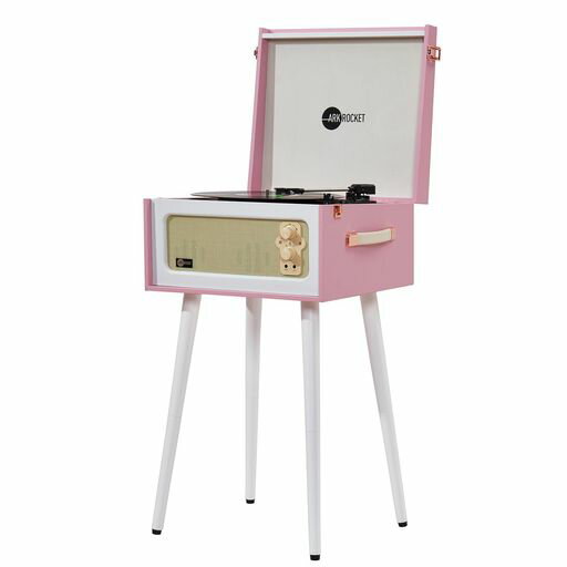 ヴィンテージデザイン:このレコードプレーヤーは、どんな部屋にもノスタルジアの触れ心地を加えるレトロな床置きの外観を持っています。 3速度ターンテーブル:このレコードプレーヤーは、331/3、45、または78RPMでビニールレコードを再生できる3つの異なる速度設定を提供します。 Bluetooth接続:内蔵のBluetooth機能を使用すると、スマートフォンや他の対応デバイスから簡単に音楽をストリーミングできます。 ロケット・ムービング・マグネット・カートリッジは、ビニールレコードの愛好家の間で人気のある選択肢で、温かく詳細なサウンドを提供し、レコードをより良く保護します。 取り外し可能な脚:ターンテーブルの4つの脚は取り外し可能で、簡単にカスタマイズや移動ができます。 豊かな音質:このターンテーブルには高品質な内蔵スピーカーが搭載されており、没入型の聴覚体験のために豊かで満ち足りたサウンドを生成します。