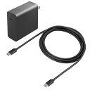 サンワサプライ(SANWASUPPLY)USBPD対応AC充電器(PD100W・TYPECケーブル付き)ACA-PD93BK(2)