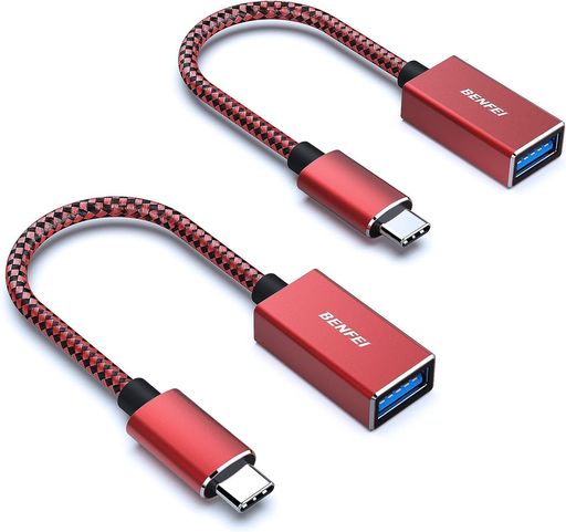 BENFEIUSB-C変換アダプタ2個セットUSB3.0対応最大5Gbps高速転送Type-CtoUSB-A互換機iPhone15Pro/Max・MacBookPro/Air2023・iPadPro・iMac対応Galaxy