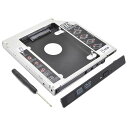 RENHE2ND2.5インチHDD・SSDマウンタ光学ドライブベイ用SATA3.0ハードディスクマウンタノートPC対応12.7MM(2)