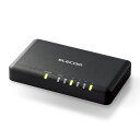 エレコムスイッチングハブギガビット対応5ポート電源外付モデルブラックEHC-G05PA2-SB