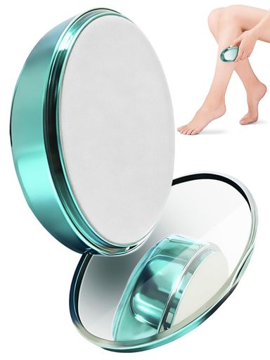 For Bodies - 脱毛器擦るだけ【業界注目!痛くない次世代モデル】ナノガラス物理脱毛家庭用メンズレディース無痛全身脱毛角質除去電源不要手のひらサイズ軽量旅行持ち運び可能操作簡単長期使用可…