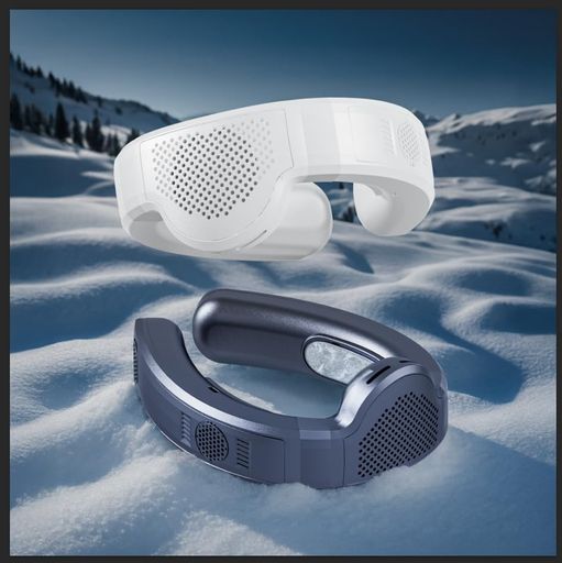 Kudarネッククーラー|無扇葉セーフティ冷却プレート|着るエアコン・ネックファン・首掛け扇風機|3点集中冷却肌触り良さアップ10000mAh長耐久半導体急速冷温通勤/アウトドア/工場の熱中症…