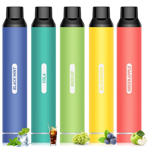 電子タバコ使い捨てシーシャ25000回吸引可能5風味セット大容量爆煙ベイプ持ち運び水タバコVAPE節煙禁煙ニコチンなしタールなしO4PLUS型NICOCO