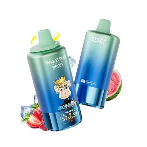 【4in1】電子タバコ使い捨てWaspe&Remit100000パフス4in1ベイプvape人気フレーバーメッシュコイル爆煙Type-C充電シーシャ水蒸気タバコタール無しニコチンゼロ