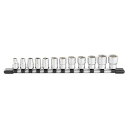 トネ(TONE)ソケットセット(6角・ホルダー付)HS312差込角9.5mm(3/8”)内容12点