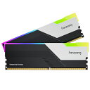 FANXIANG【RGB発光型】DDR5 6400MHZ 32GB(16GB×2枚)デスクトップPC用メモリ CL40 1.35V LEDライト ヒートシンク付き INTEL XMP 3.0 オーバークロック可能なメモリ AMD& INTEL対応 高性能(2)
