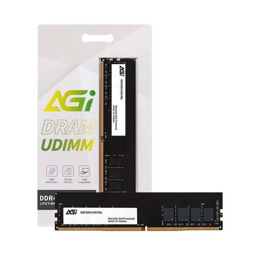 AGI UD138 デスクトップPC用 メモリ DDR4 2400MHZ 4GB U-DIMM 288-PIN 電圧1.2V CL17