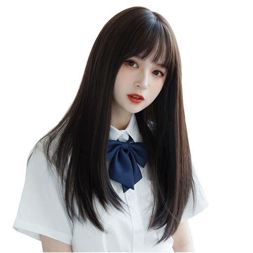 FORCUTEUウィッグ ロング 黒 ストレート 黒髪 フルウィッグ 自然 レディーズ かつら 耐熱 小顔 ファッション 普段 WIG ネット/櫛付き FORCUTEUウィッグ ロング 黒 ストレート 黒髪 フルウィッグ 自然 レディーズ かつら 耐熱 小顔 ファッション 普段 WIG ネット/櫛付き