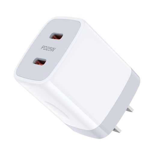 【 最大25W出力・PD急速充電器 】PD3.0ポートとは、USB Type-C(USB-C)に対応した給電規格、急速充電のが特徴です。高速充電器のTypc-Cポートが単ポートでご利用すれば最大25Wの高出力になり、2ポート同時使用時では(USB-C1:12.5W+USB-C2:12.5W)になります。一般的な5W出力の充電器に比べ、最大4倍速く充電でき、for iPhone 14を0%から30分最大60%になれます。 【 コンパクトサイズ・海外に対応可能】電源アダプタは超小型なサイズに2ポートを搭載して、隣のデバイスを邪魔にならない。また、世界各国の電圧(AC 100-240V)に対応して、ご自宅のほか、海外旅行・出張でも安心してご利用いただけます。 【 PSE認証済で安心・安全 】i-phone15 充電器 2ポートはPSEマーク付きの電気用品で技術基準の適合性が確認され、過電圧、過電流、過熱、および回路のショートを防げ、急速かつ安全な充電を提供できます。