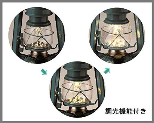 丸和貿易 LED ライト 電池式 ランタン フェーリア オリーブ 4006919-13 12.5×9.5×21CM 丸和貿易 LED ライト 電池式 ランタン フェーリア オリーブ 4006919-13 12.5×9.5×21CM