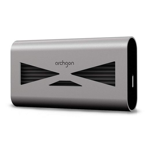 ARCHGON 1TB USB 3.2 OtSSD A~jE➑ M`V[gt |[^u  3D NAND NVME SSD ی[P[Xt WINDOWS/MACΉ ő1040MB/b S93-SILVER (1TB