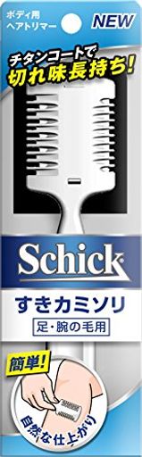 シック SCHICK メンズ ボディ用 ヘアトリマー 1本 