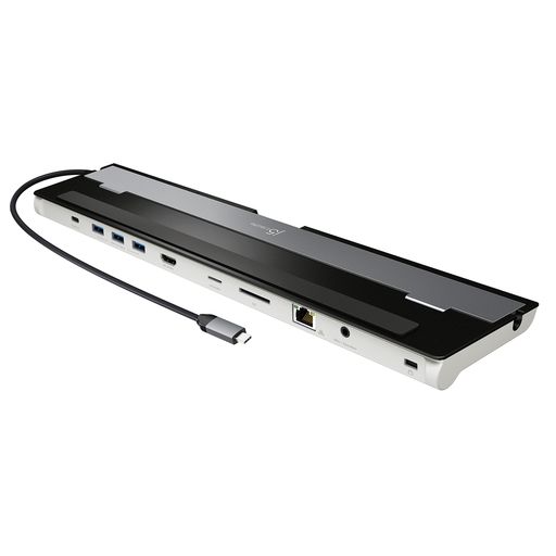 【9-in-1 圧倒的な拡張性】 USB 3.0x3、USB Type-C PD 100W 充電ポートx1、4K HDMIx1、ギガビット有線LANx1、SD/MicroSDスロット、ヘッドセットジャック、ケンジントンスロット。 自宅でのテレワークからオフィスのデスク環境まで、これ一台で快適なワークスペースを構築。配線をスッキリとまとめ、業務効率を大幅に向上させます。 【4K HDMI高画質出力】 USB-Cポート(DisplayPort Alt Mode対応)から最大4K解像度のHDMIディスプレイへ簡単に接続可能。大画面で高精細な映像を楽しめます。 【最大100W PD充電対応】 USB-C Power Deliveryに対応し、別売のPD充電器を使用することで、ノートPCへの給電と周辺機器への安定した電力供給を同時に実現(最大100Wパススルー)。 【高速データ転送&amp;拡張性】 3つのUSBポートを搭載し、複数のUSBデバイスを同時に接続・充電可能。