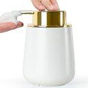 Umlacaソープディスペンサー泡ハンドソープディスペンサー手動陶器おしゃれ広口ポンプ式詰め替えボトル食器用洗剤キッチン台所洗面所お風呂場