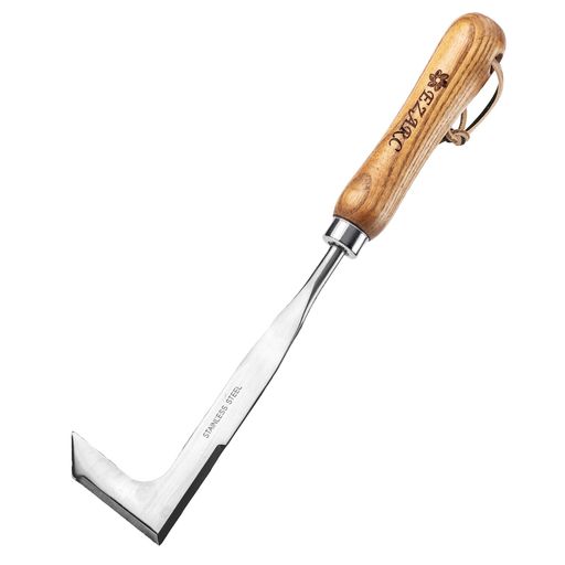 EZARCクラックウィーダー隙間草刈りツール11.2インチスチール手動除草機L字型草刈り鎌ガーデンローン庭..