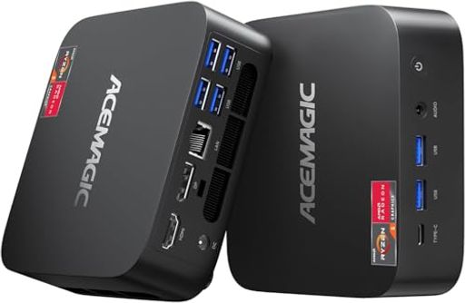 ACEMAGIC ミニpc ryzen 5 7430U 最大4.3GHz 16GB RAM+512GB M.2 SSD拡張可
