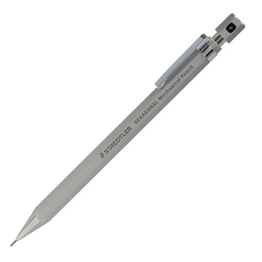 Writing Things - ステッドラー(STAEDTLER)ヘキサゴナルシャープペンシル0.5mm【シルキーシルバー】92577-05S