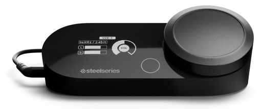 ゲーミング 【ゲーム機でも使用できるプリセットをご用意】Sonarが使用できないPS5やSwitchでも、GameDAC Gen2 本体にApex LegengsやFornite等、様々なゲーム(現在14タイトル)に最適なプリセットが選択可能。SteelSeriesのヘッドセットをご使用いただく事で、より最適なサウンド設定を体感いただけます。 【SteelSeriesヘッドセットに最適化されたサウンド設定】GameDAC Gen2 本体のプリセットはSteelSeries製ヘッドセットを用いて作成されました。レンジが広く、くせのないフラットなサウンドのSteelSeriesのヘッドセットをご使用いただく事で、より最適なサウンド設定を体感いただけます。 【最高品質のDACにより解像度の高いサウンドを実現】新しいESS SabreQuad-DACを採用。ハイレゾオーディオ認定を受けた96KHz/24ビットのオーディオ解像度で、GameDAC Gen 1と比較して78%純粋なサウンドを表現することが可能になりました。