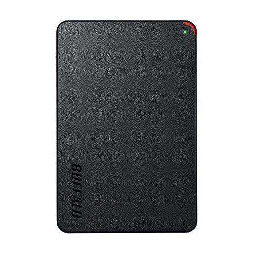BUFFALO ミニステーション USB3.1(Gen1)/USB3.0用ポータブルHDD 1TB 【 iPhone 16 / 16 pro 動作確認済み 】HD-PCFS1.0U3-BBA